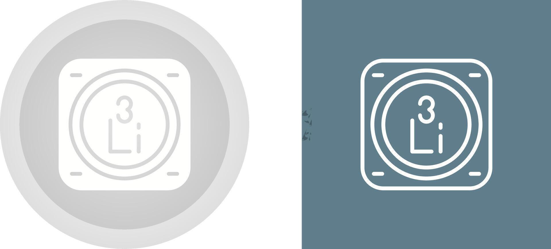 Unique Two Icons Set vector
