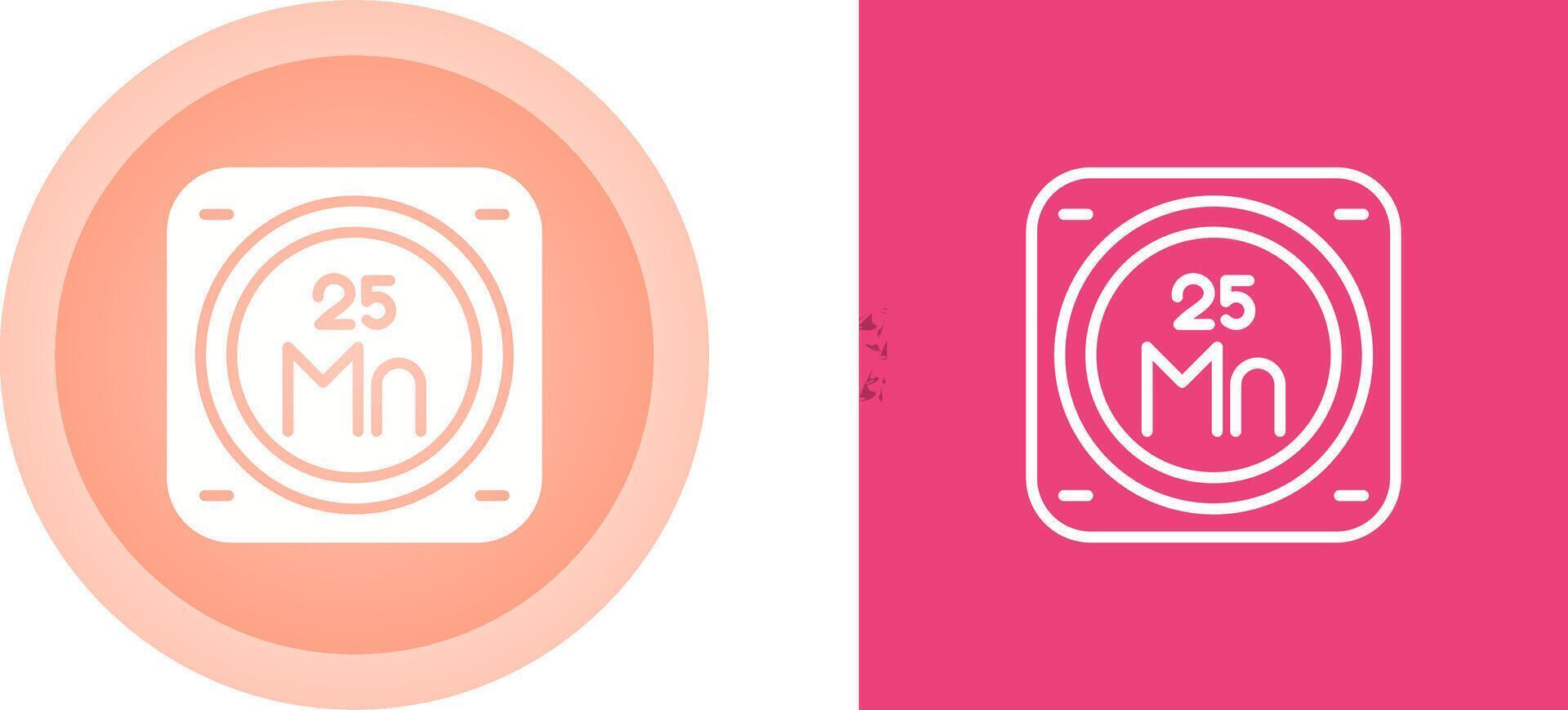 Unique Two Icons Set vector