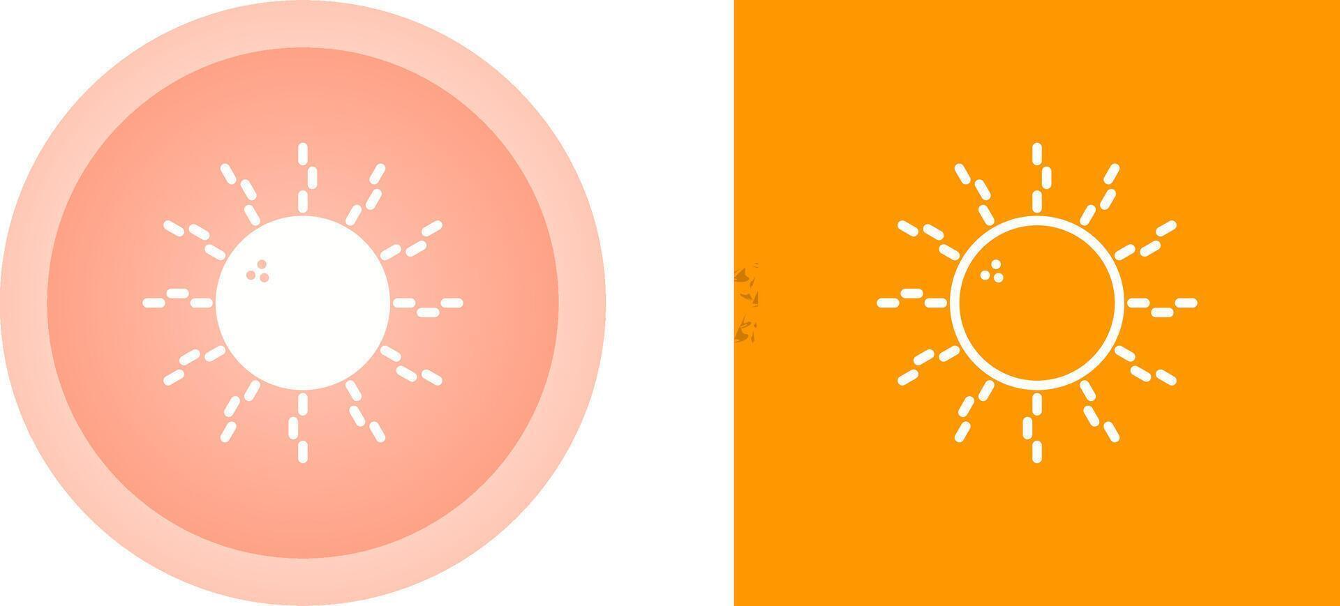 Sun Vector Icon