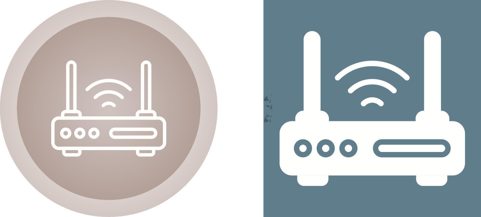 Router Vector Icon