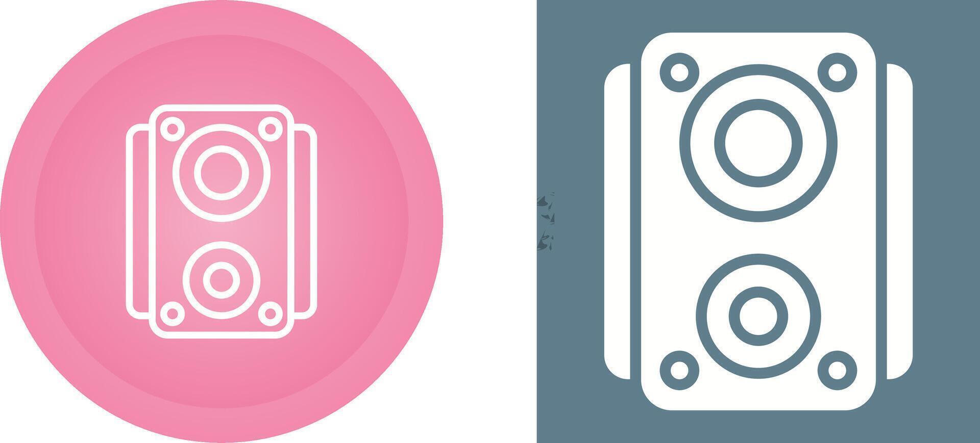 Loudspeaker Vector Icon