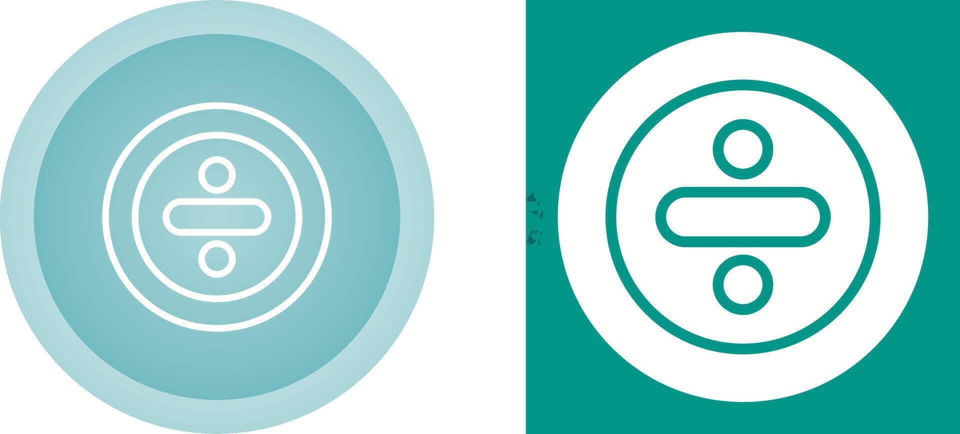 Division Vector Icon