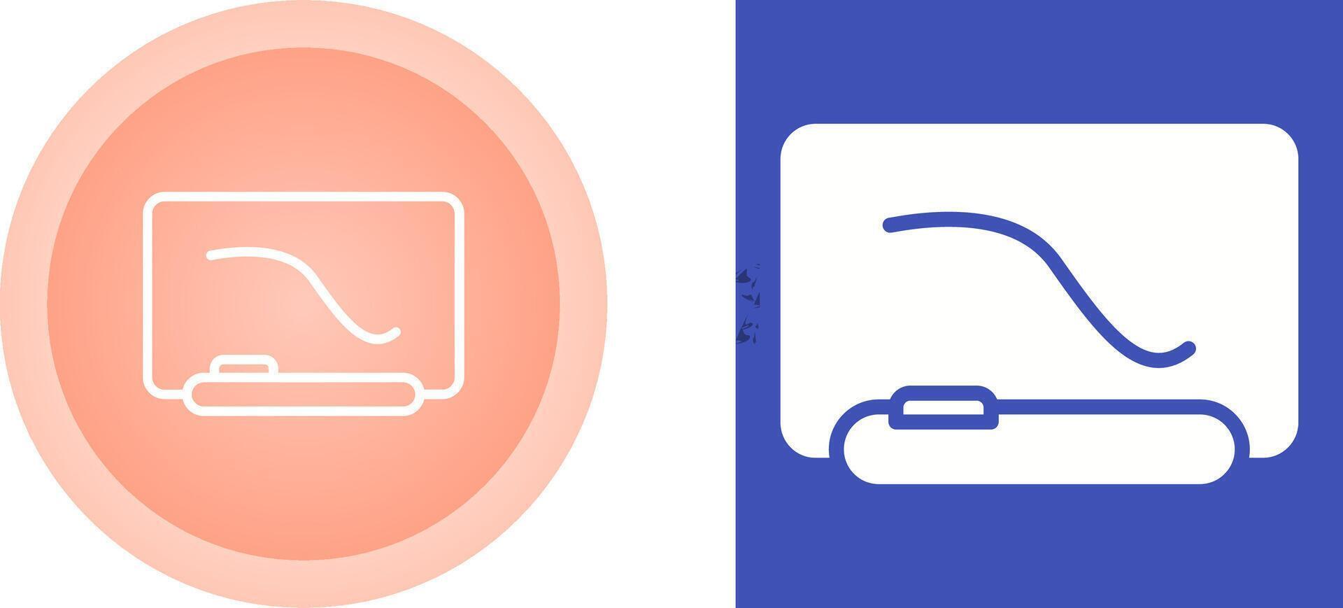 Interactive Whiteboard Vector Icon