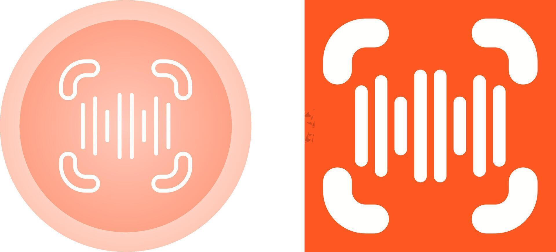 Voice Recognition Vector Icon