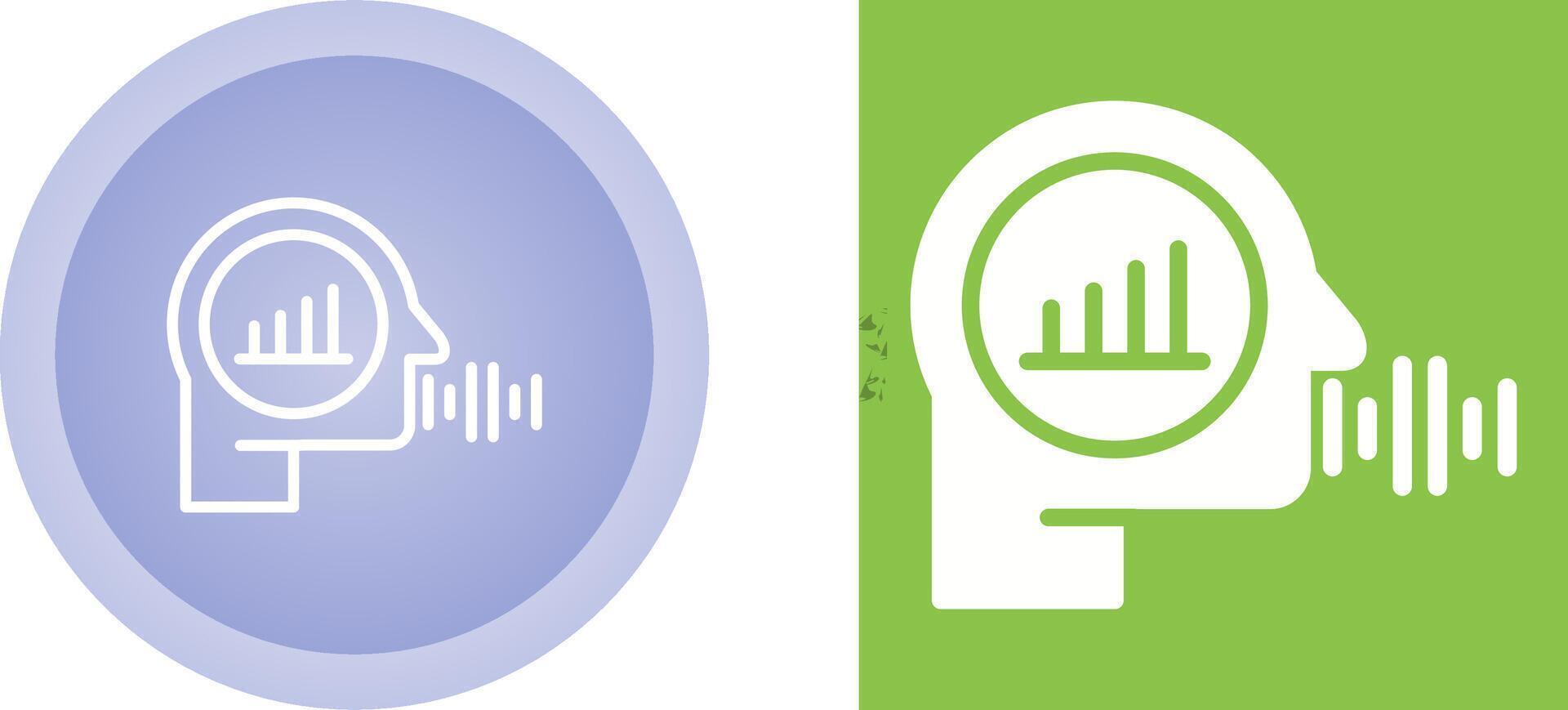Voice Analytics Vector Icon
