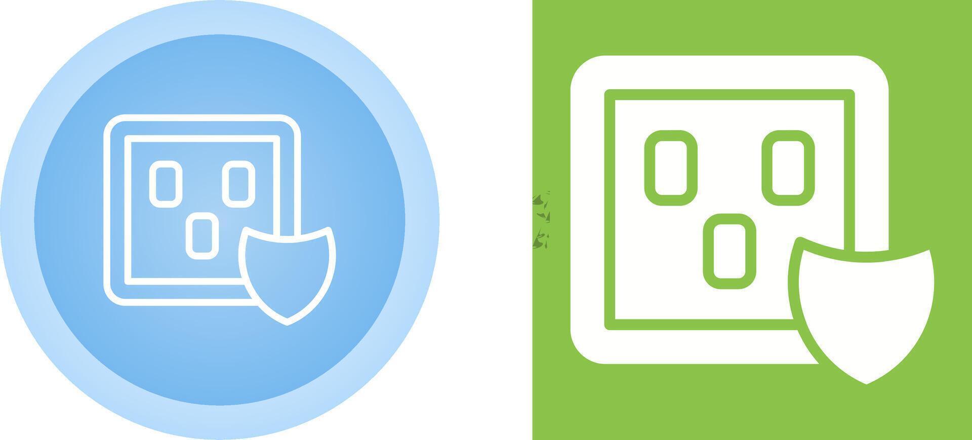 Surge Protector Vector Icon
