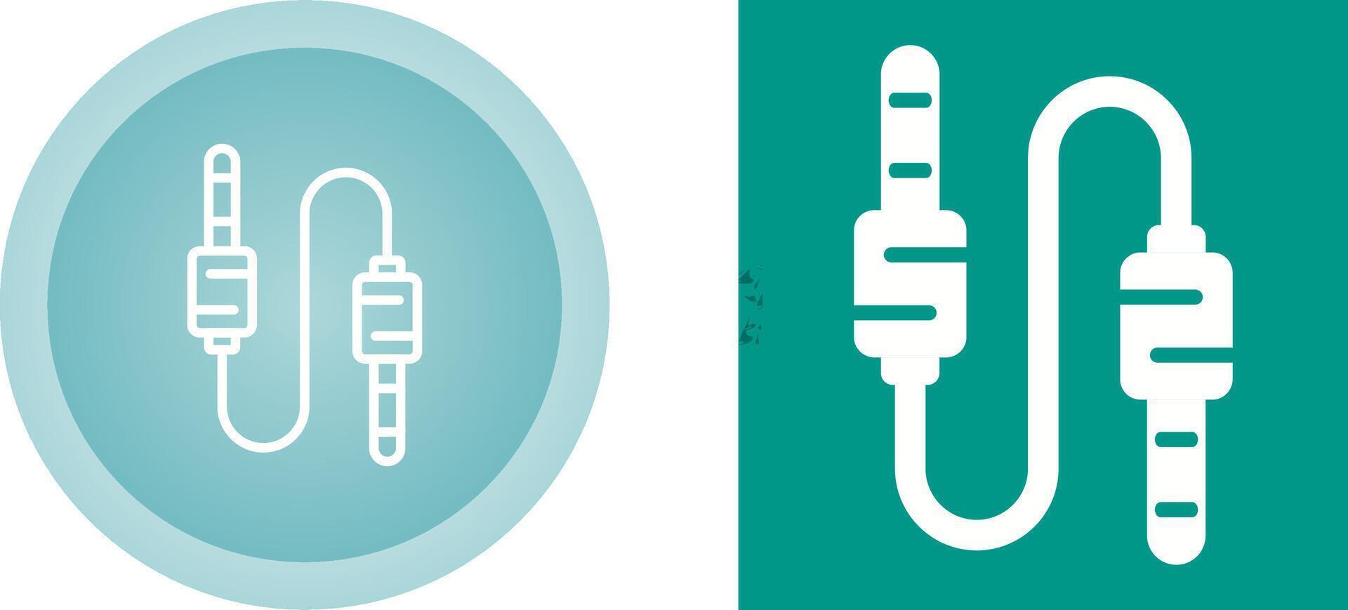 Audio Cable Vector Icon