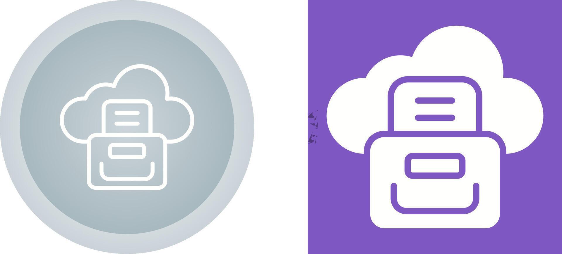 Cloud Compliance Vector Icon