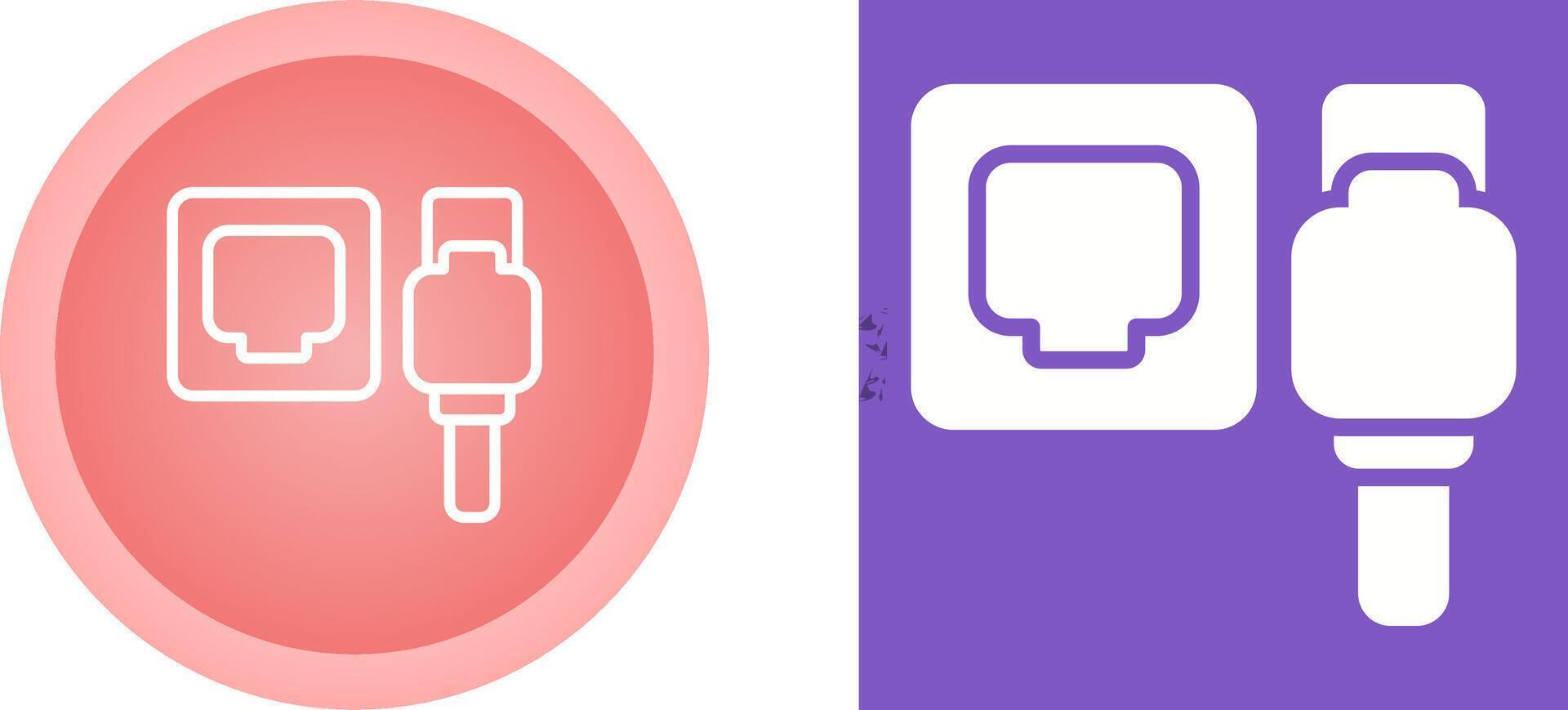 Ethernet Vector Icon