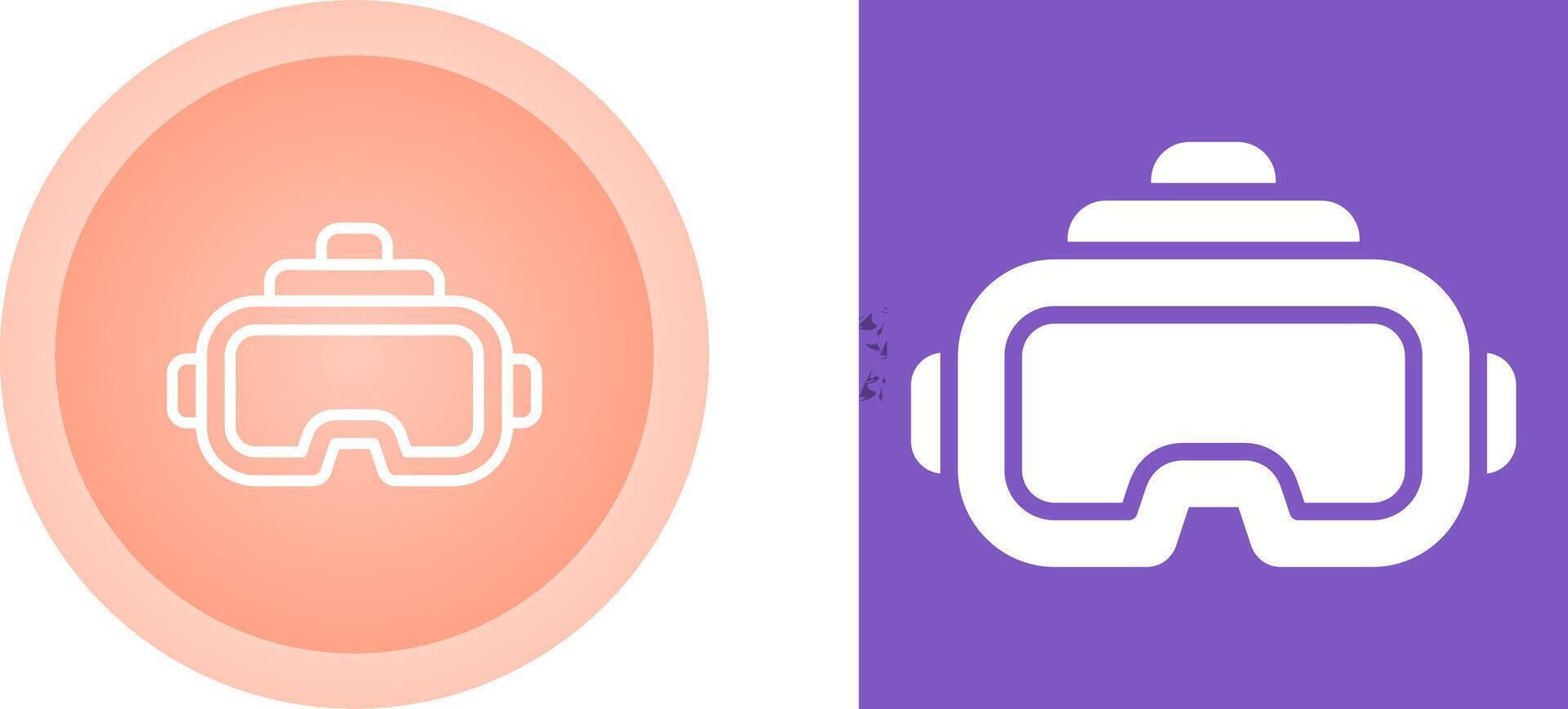Virtual Reality Headset Vector Icon