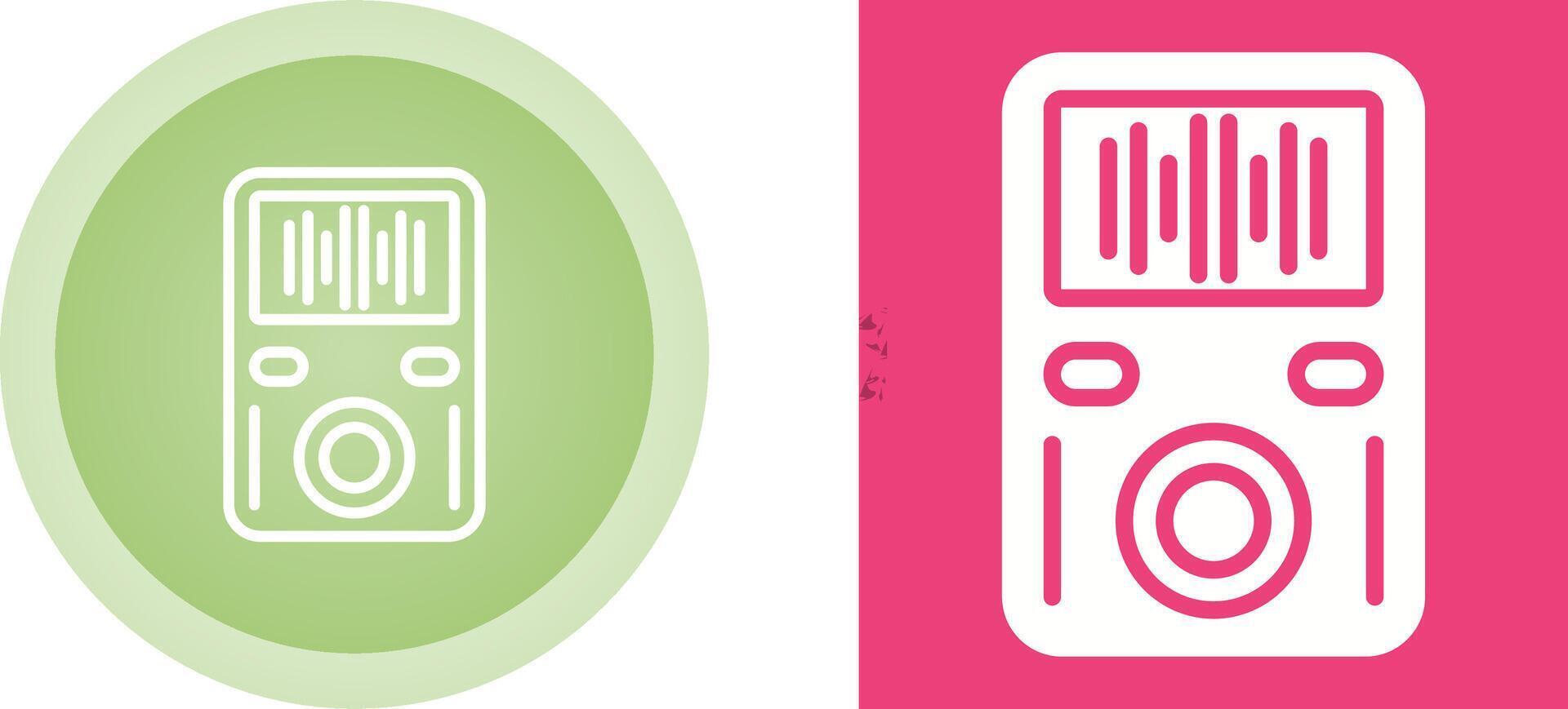 MP3 Player Vector Icon