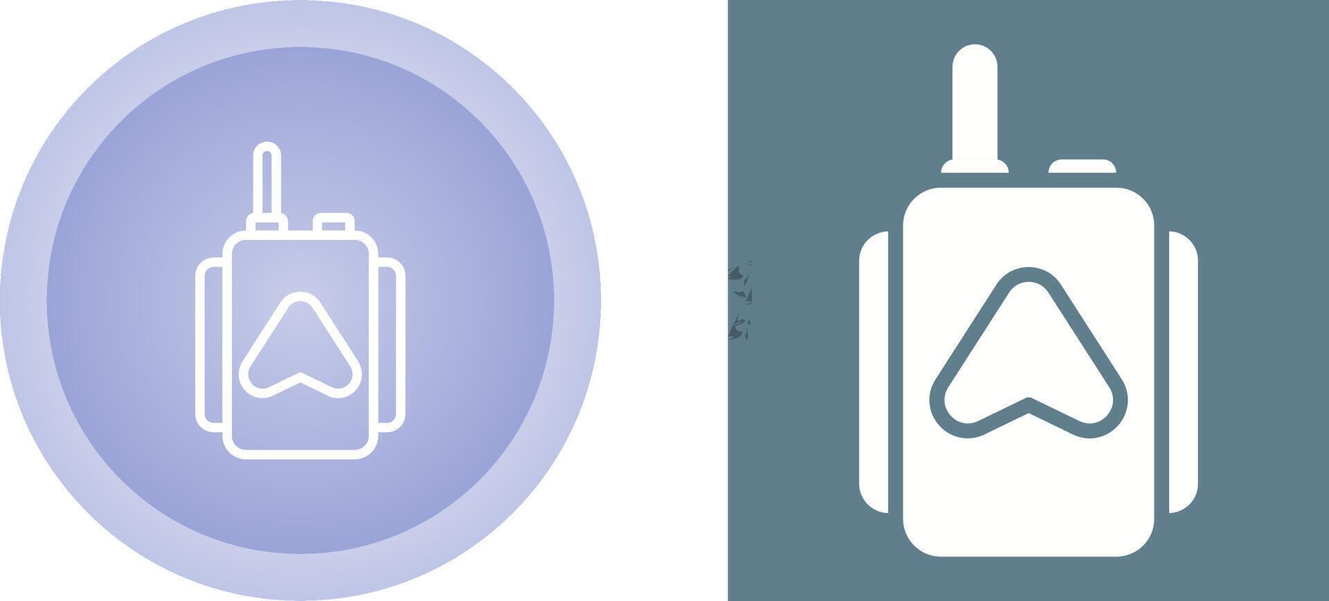Handheld GPS Vector Icon