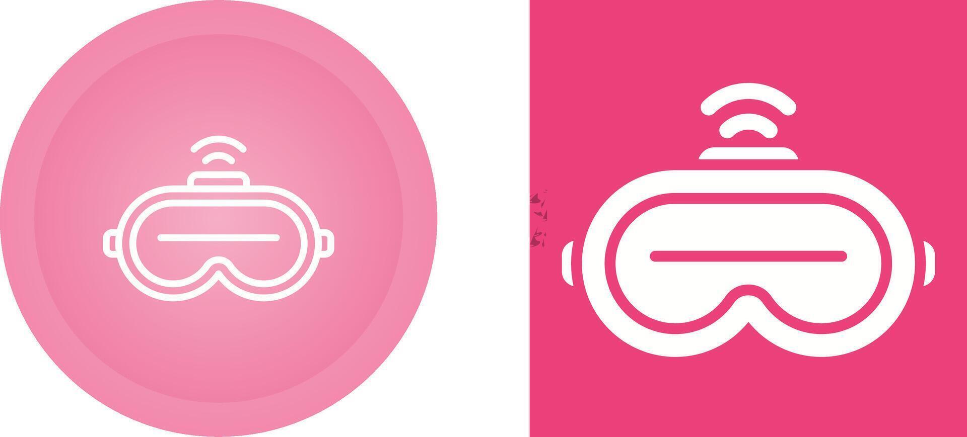 Augmented Reality Headset Vector Icon