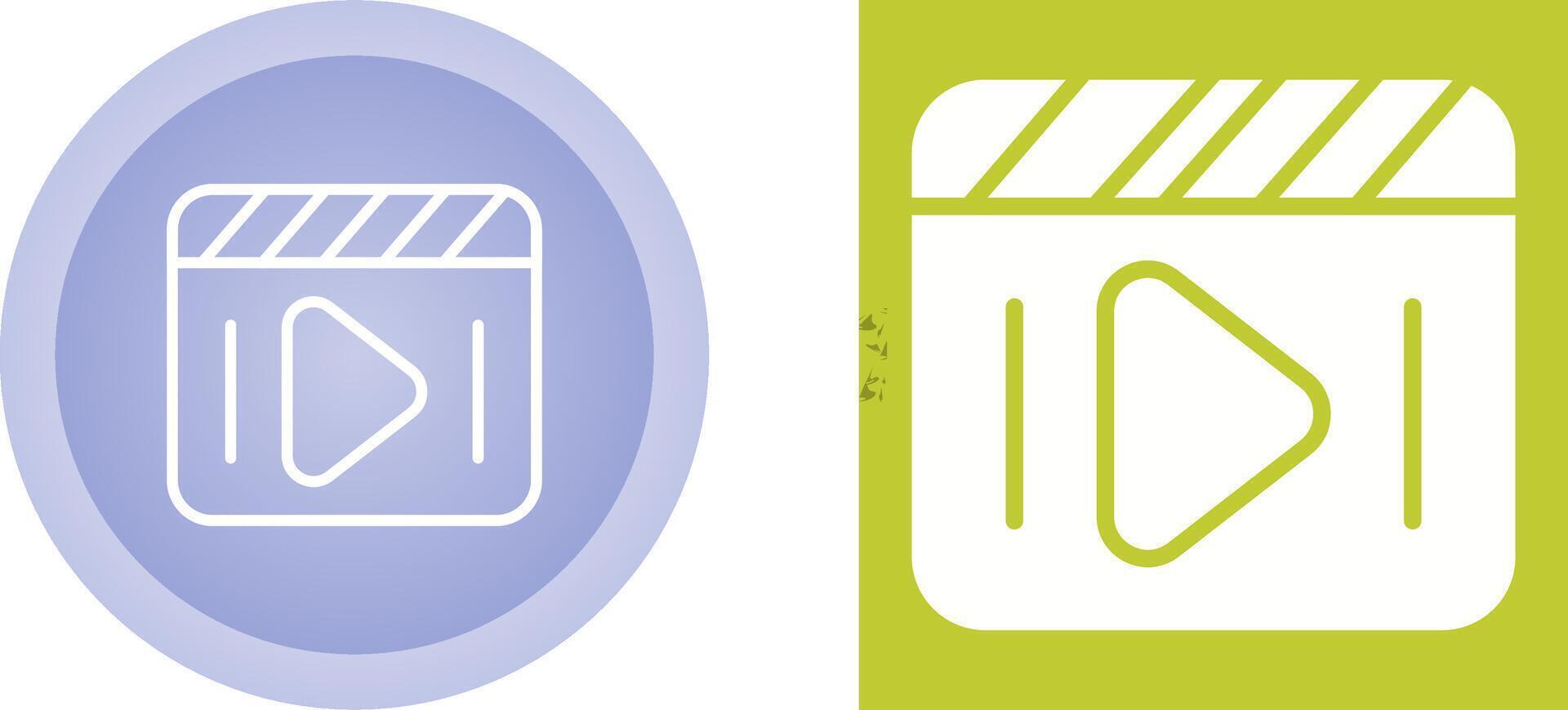Clapperboard Vector Icon