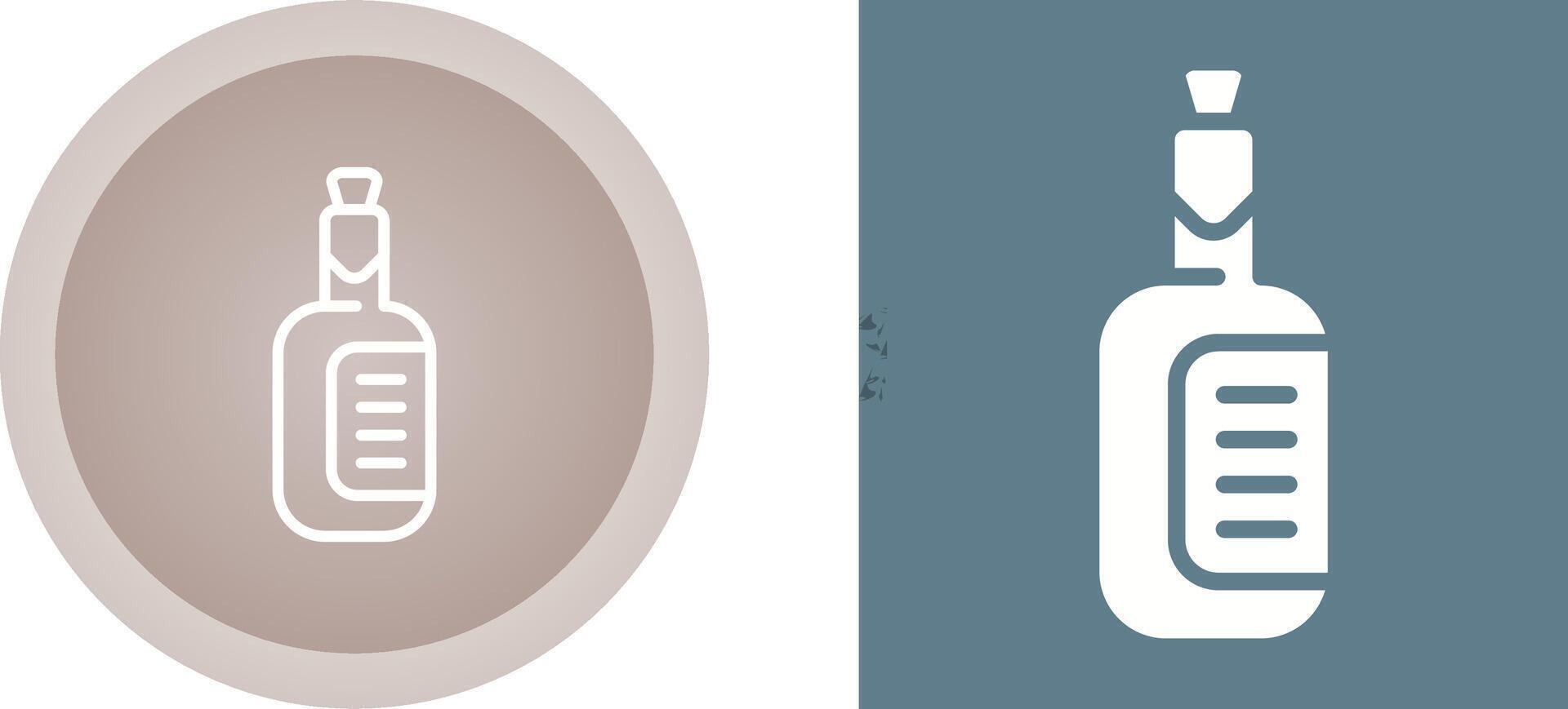 Champagne bottle Vector Icon
