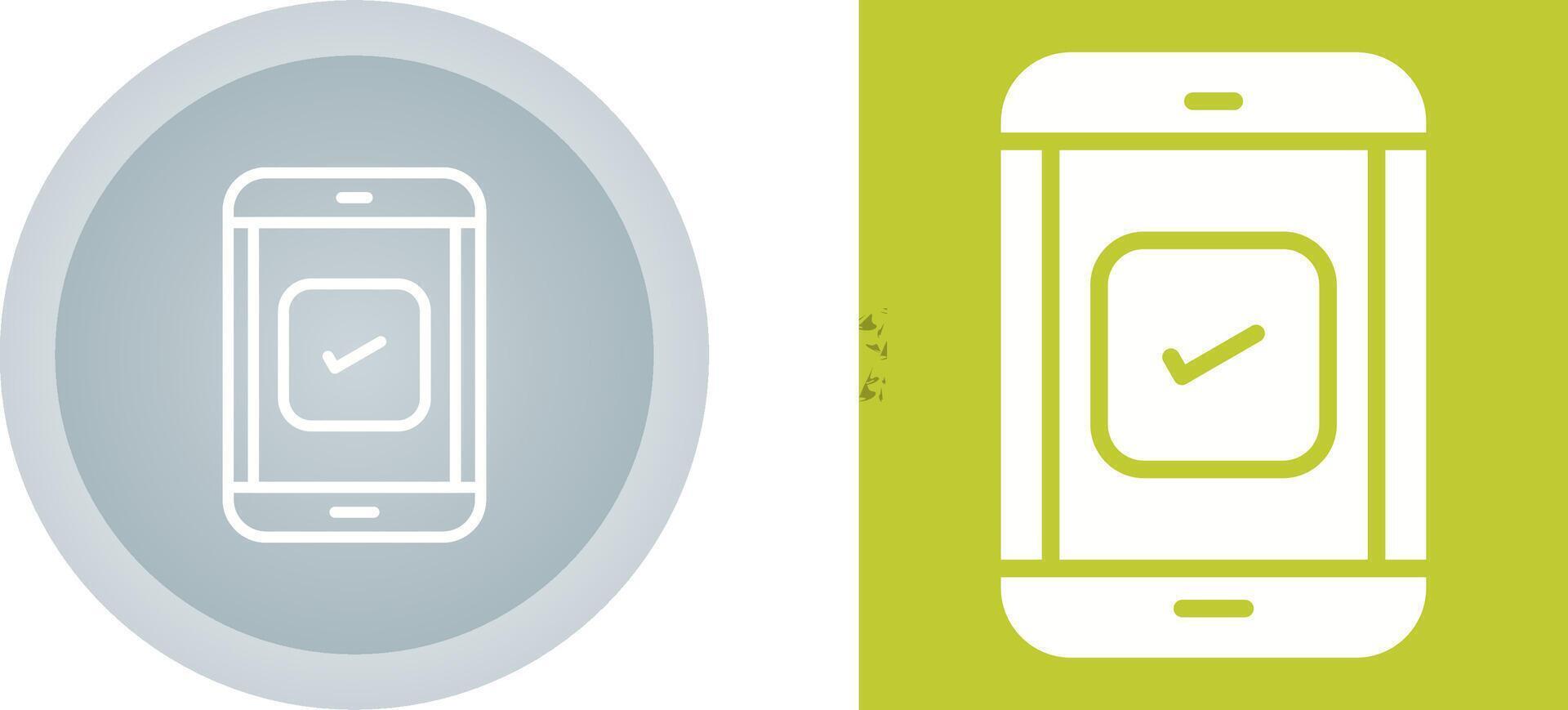 Self-Checkout Vector Icon