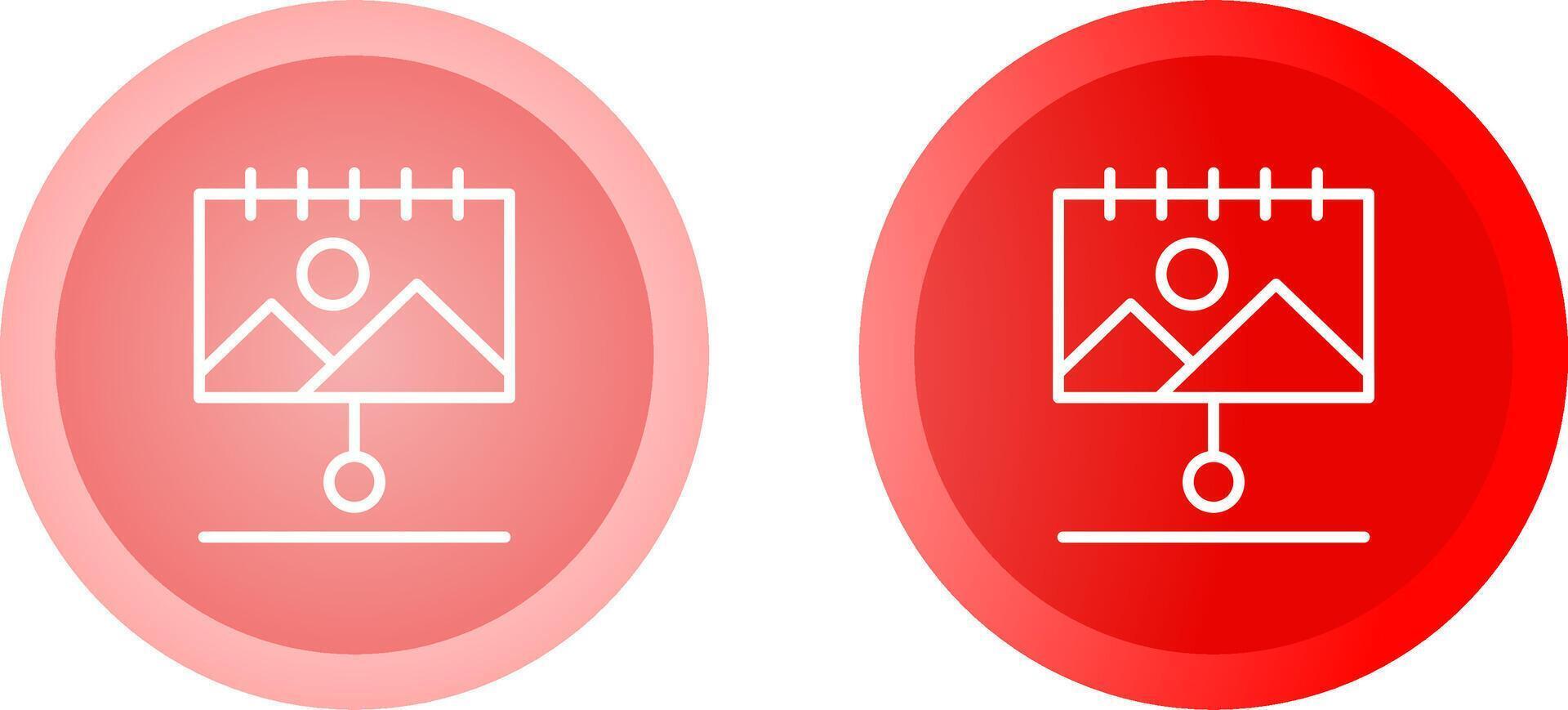 Canvas Vector Icon