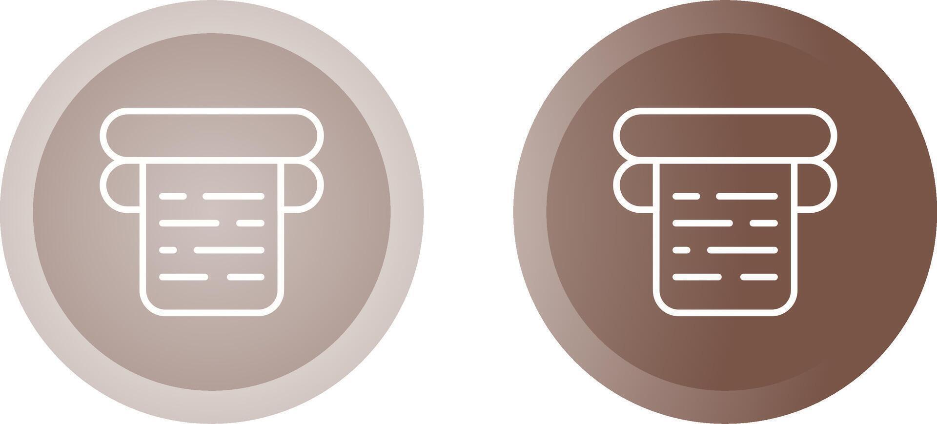Unique Two Icons Set vector