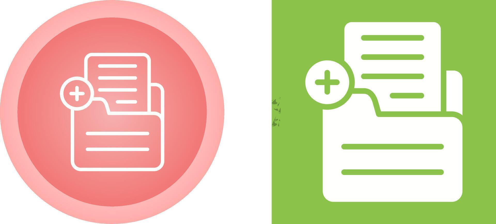 Document Add Vector Icon