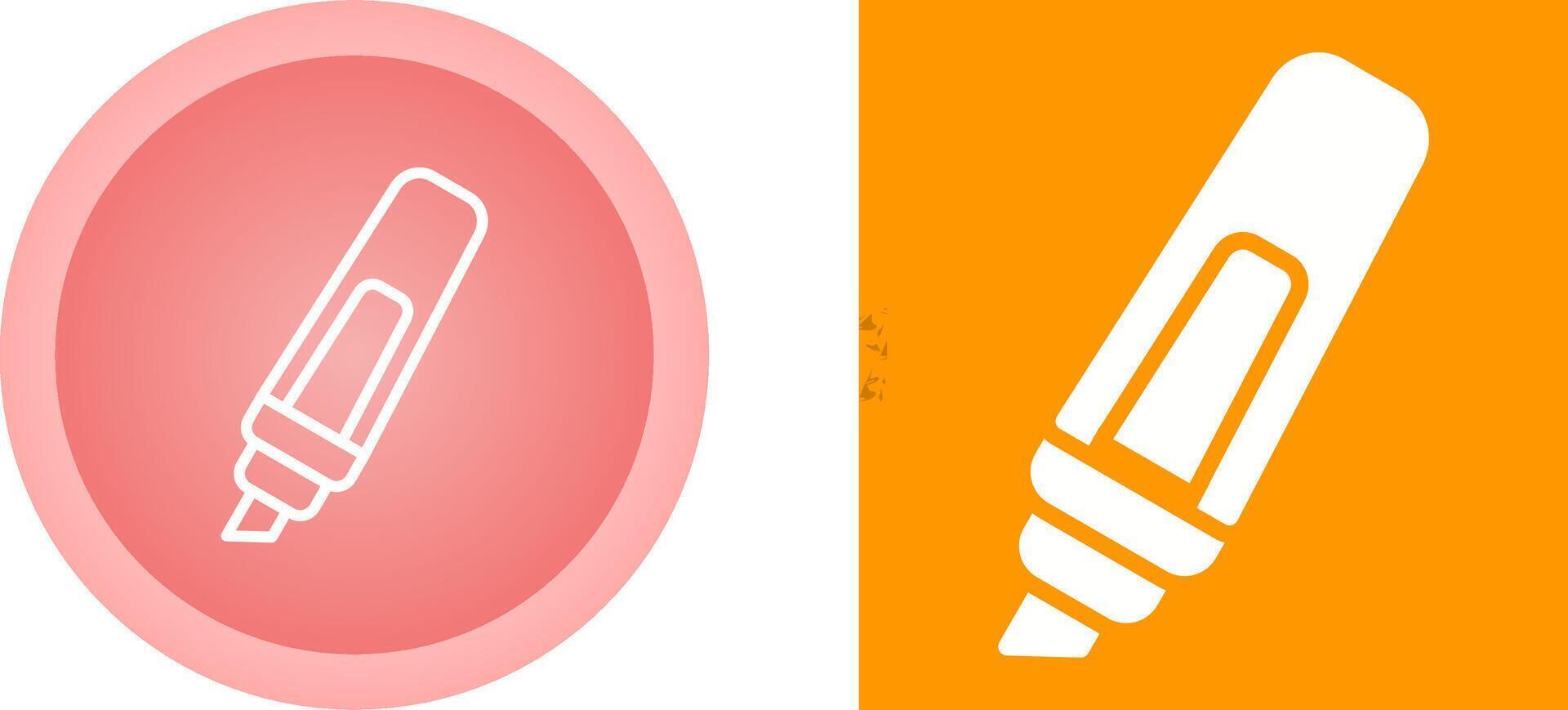 Highlighter Vector Icon