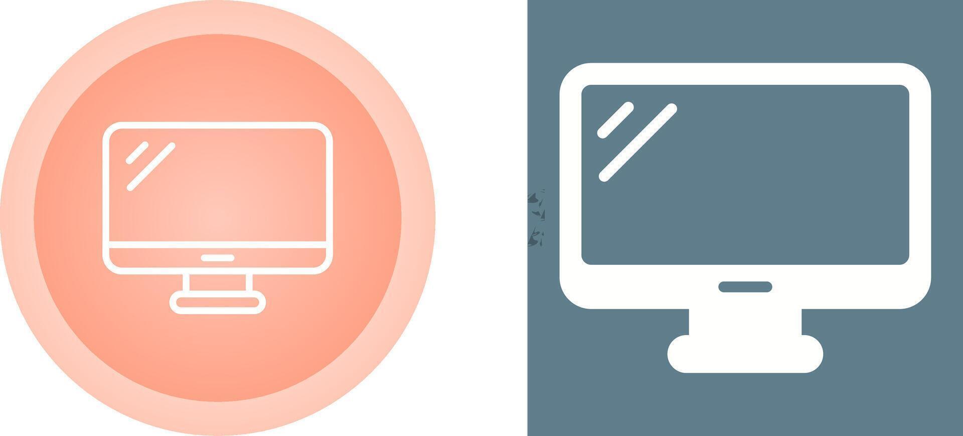 Monitor Vector Icon