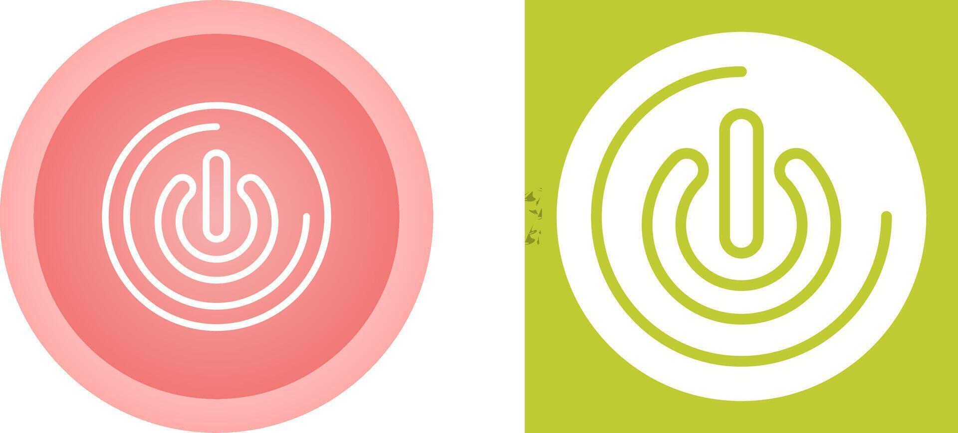 Power Button Vector Icon