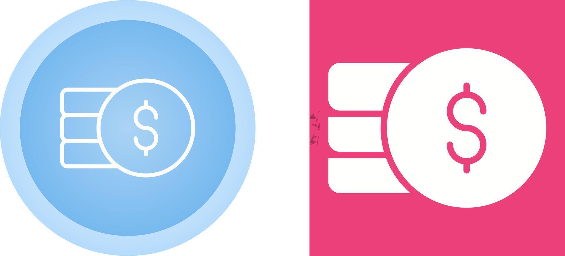 Coins Vector Icon