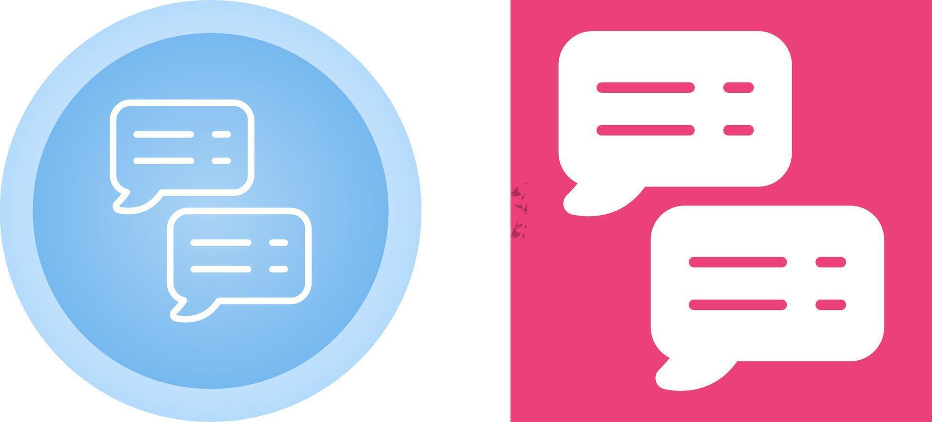 Chat Bubble Vector Icon