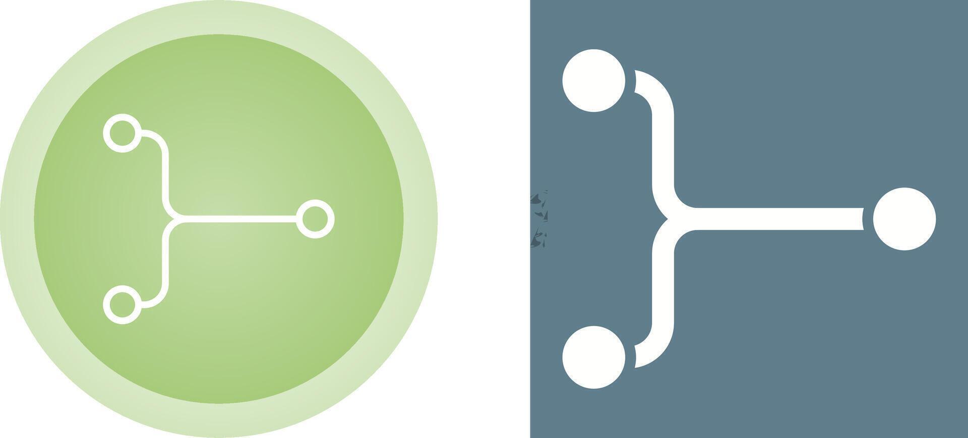 Convergence Vector Icon