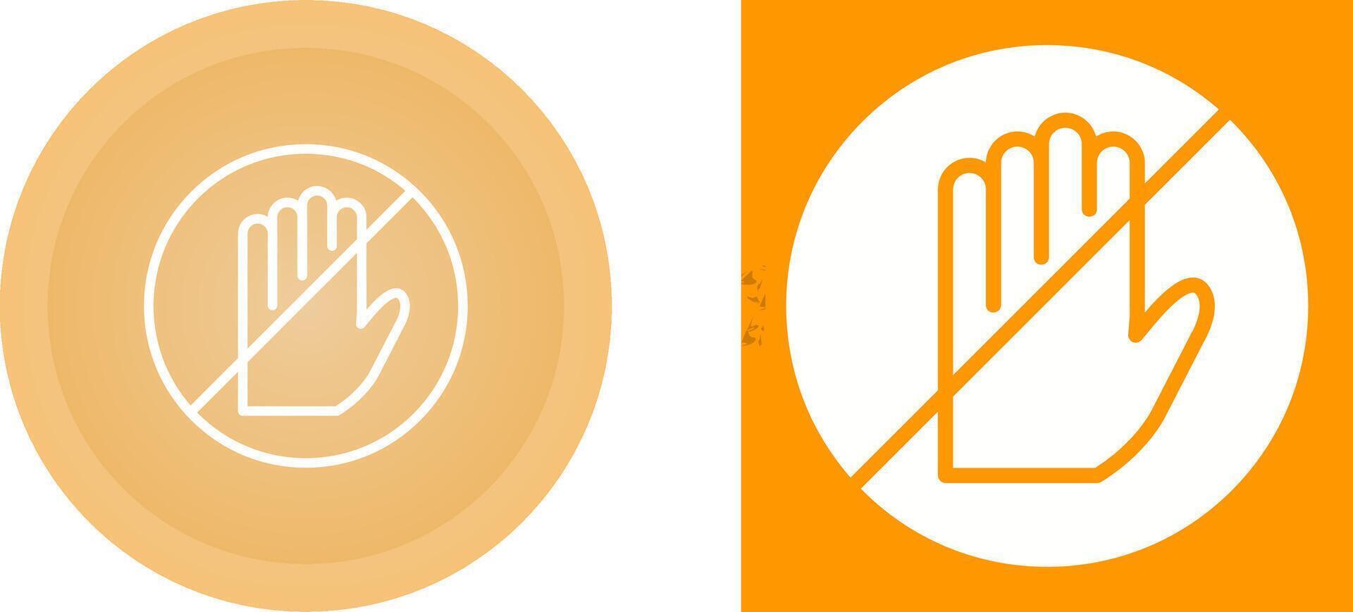 Restriction Vector Icon