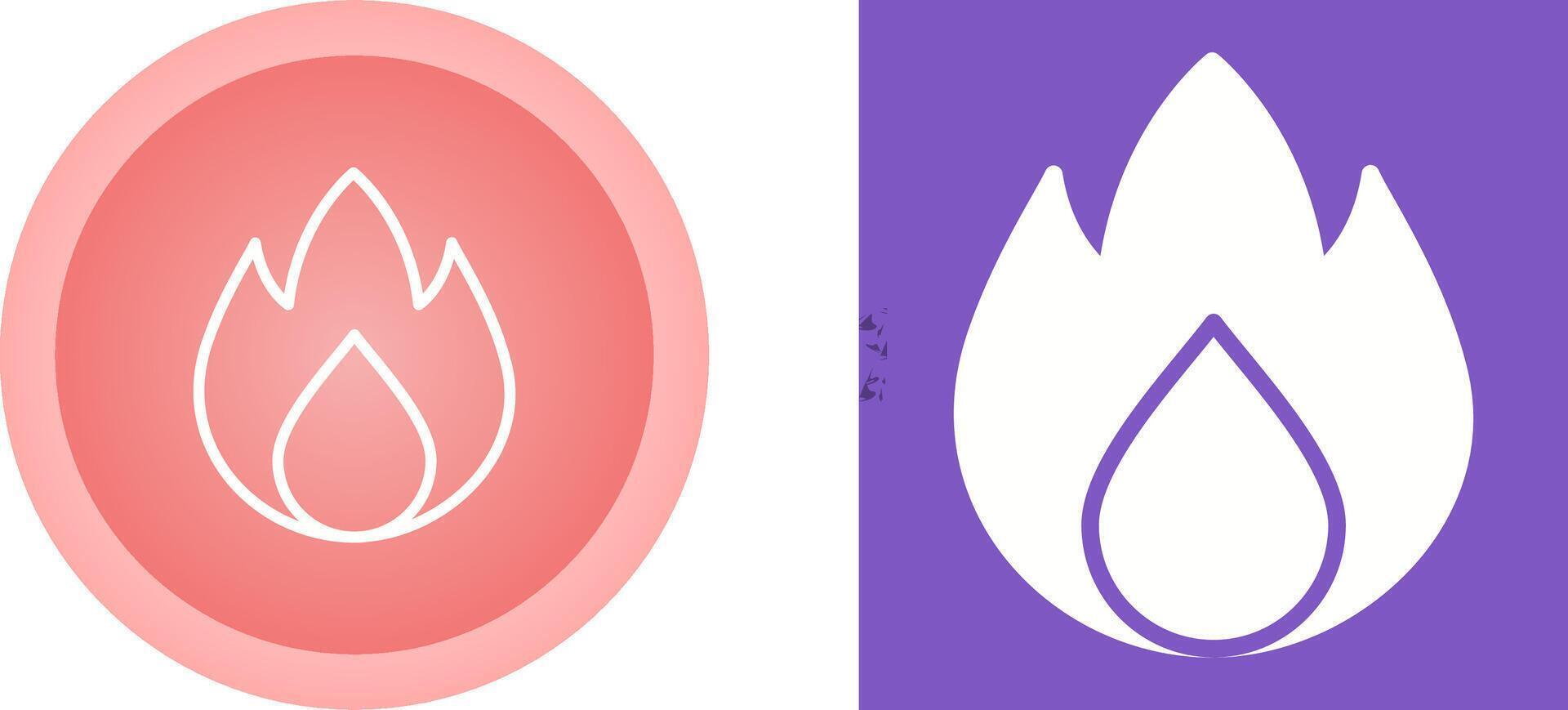 Flame Vector Icon