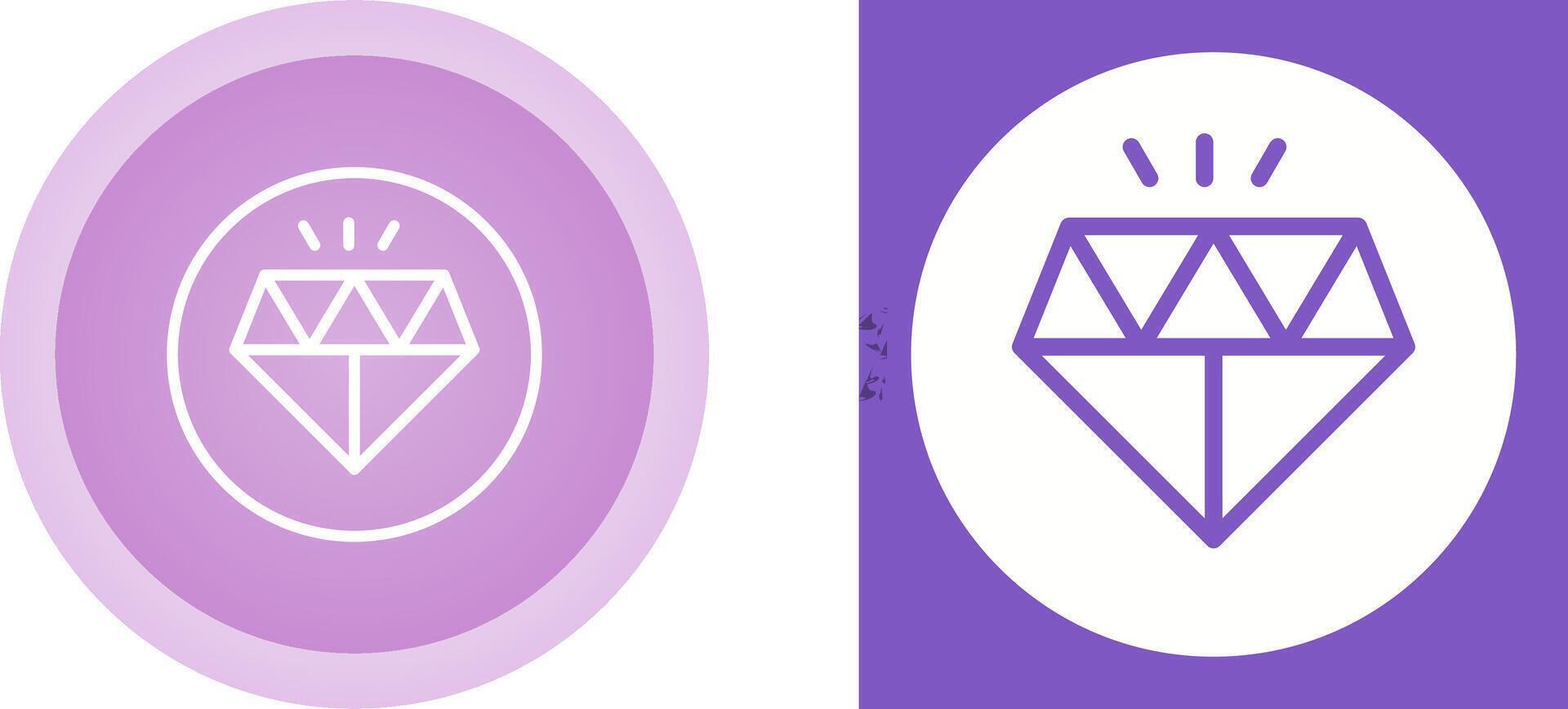 Diamond Vector Icon