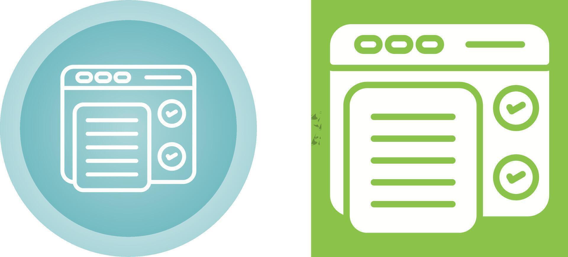 Concept Testing Vector Icon