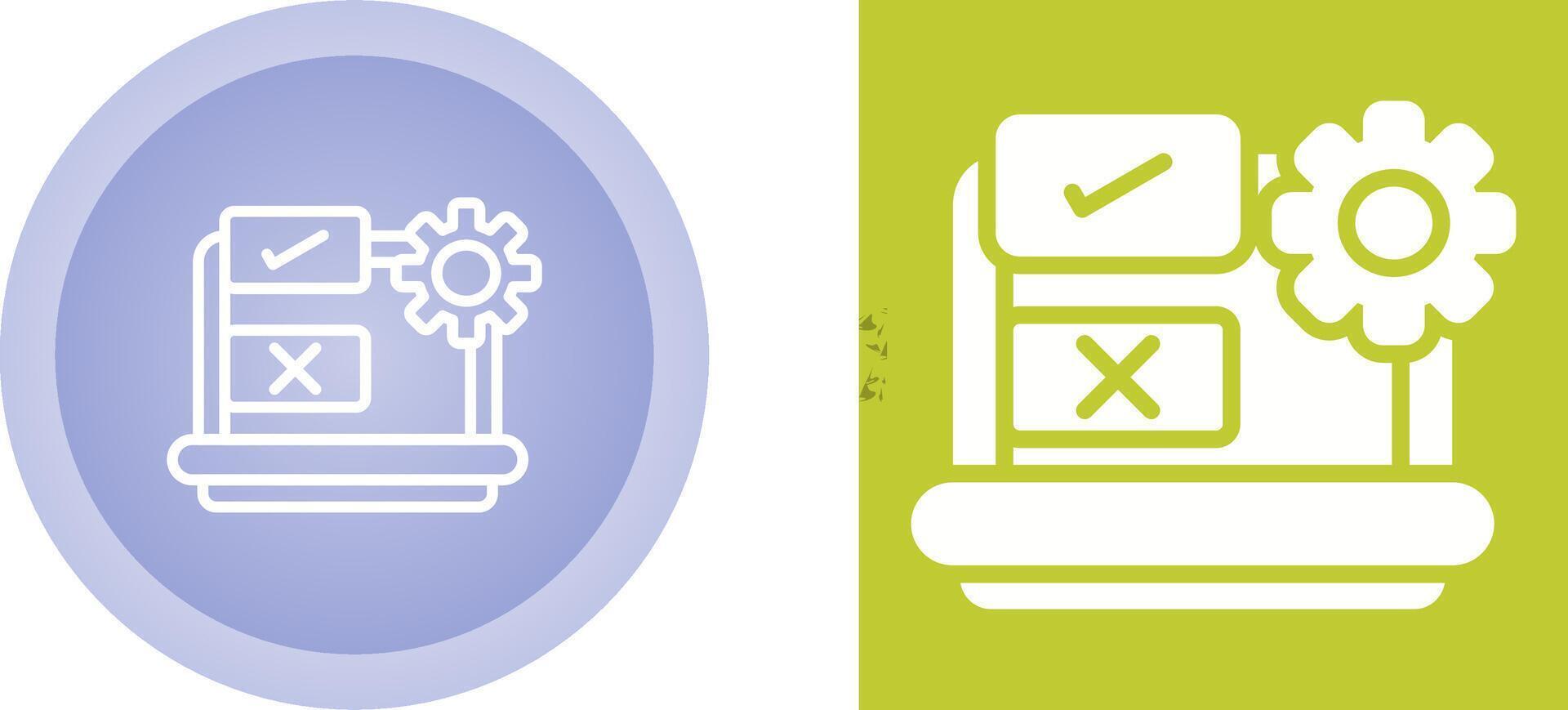 User Testing Vector Icon