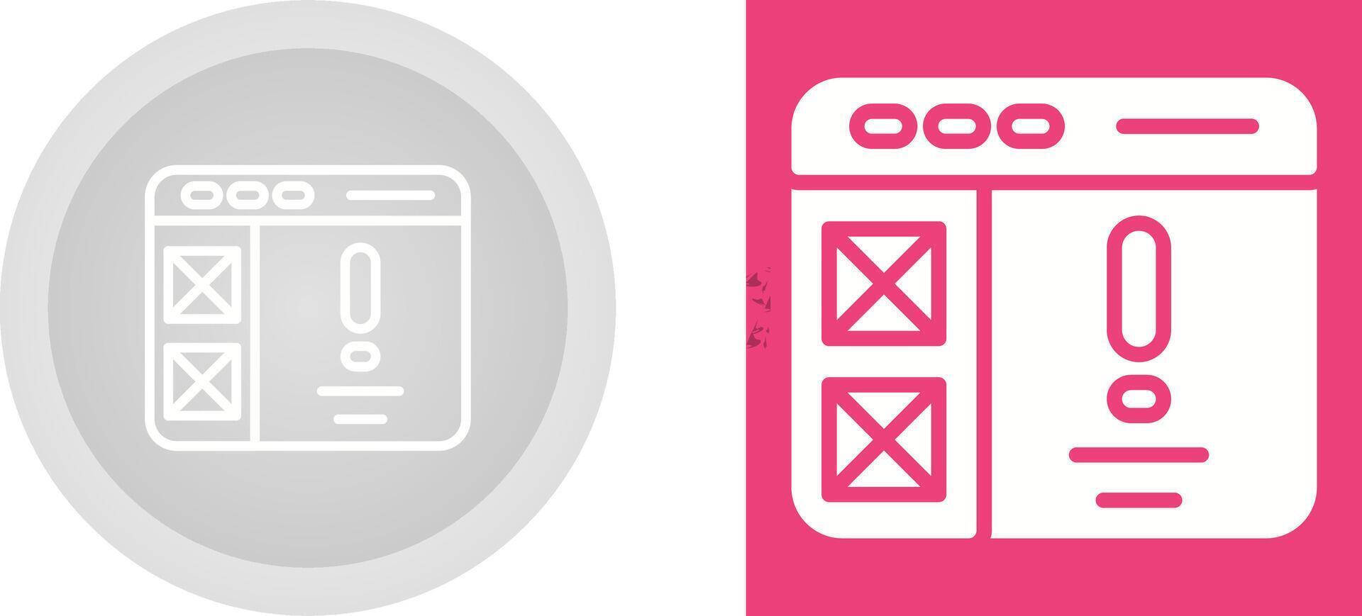 Information Design Vector Icon