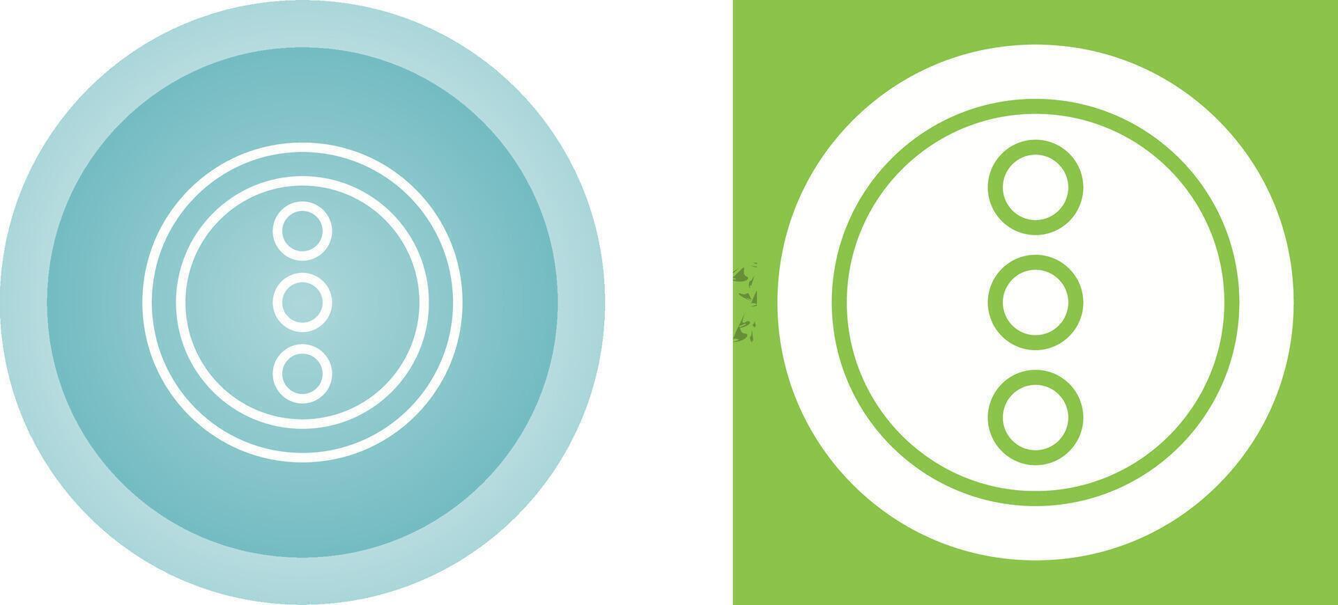 Menu Dots Vertical Vector Icon