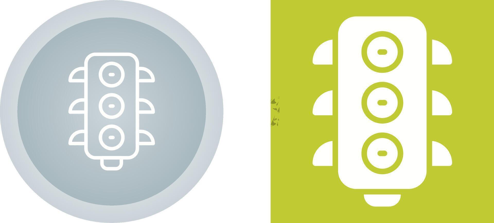 Traffic Lights Vector Icon