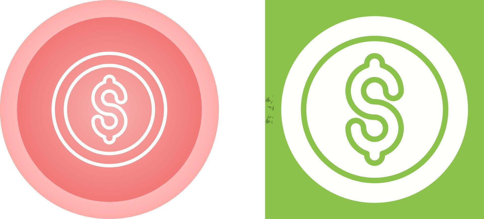 Usd Circle Vector Icon