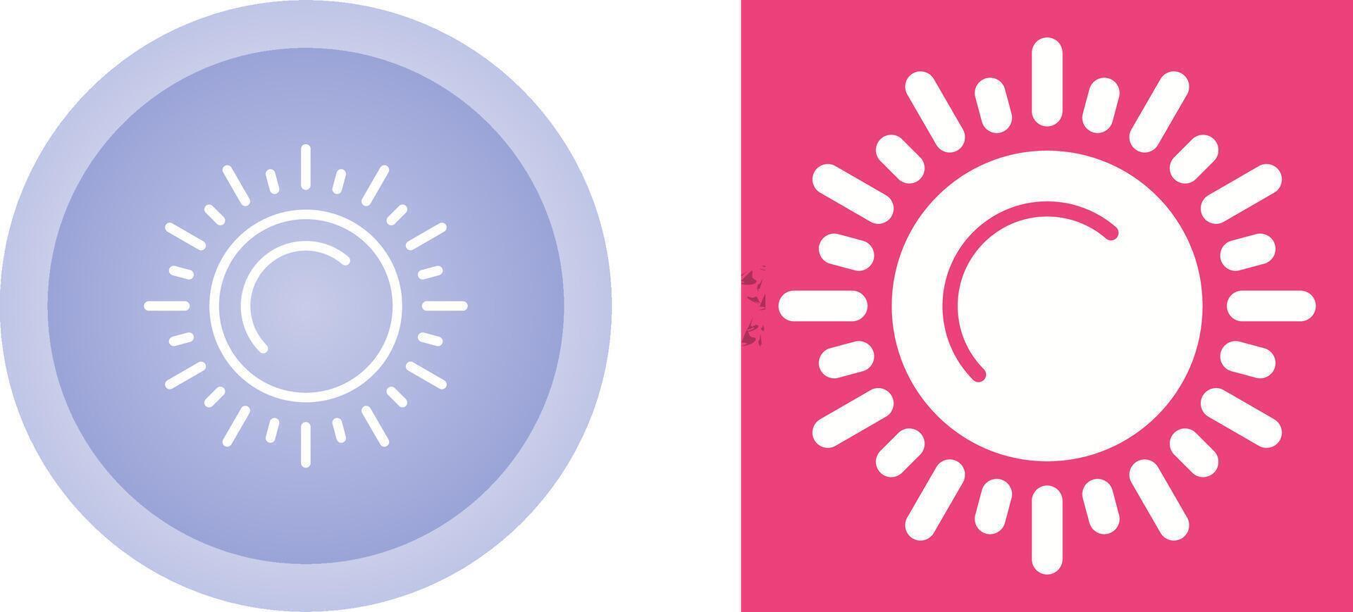 Sun Vector Icon