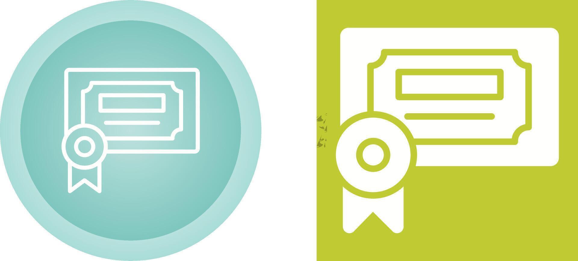 Certification Vector Icon