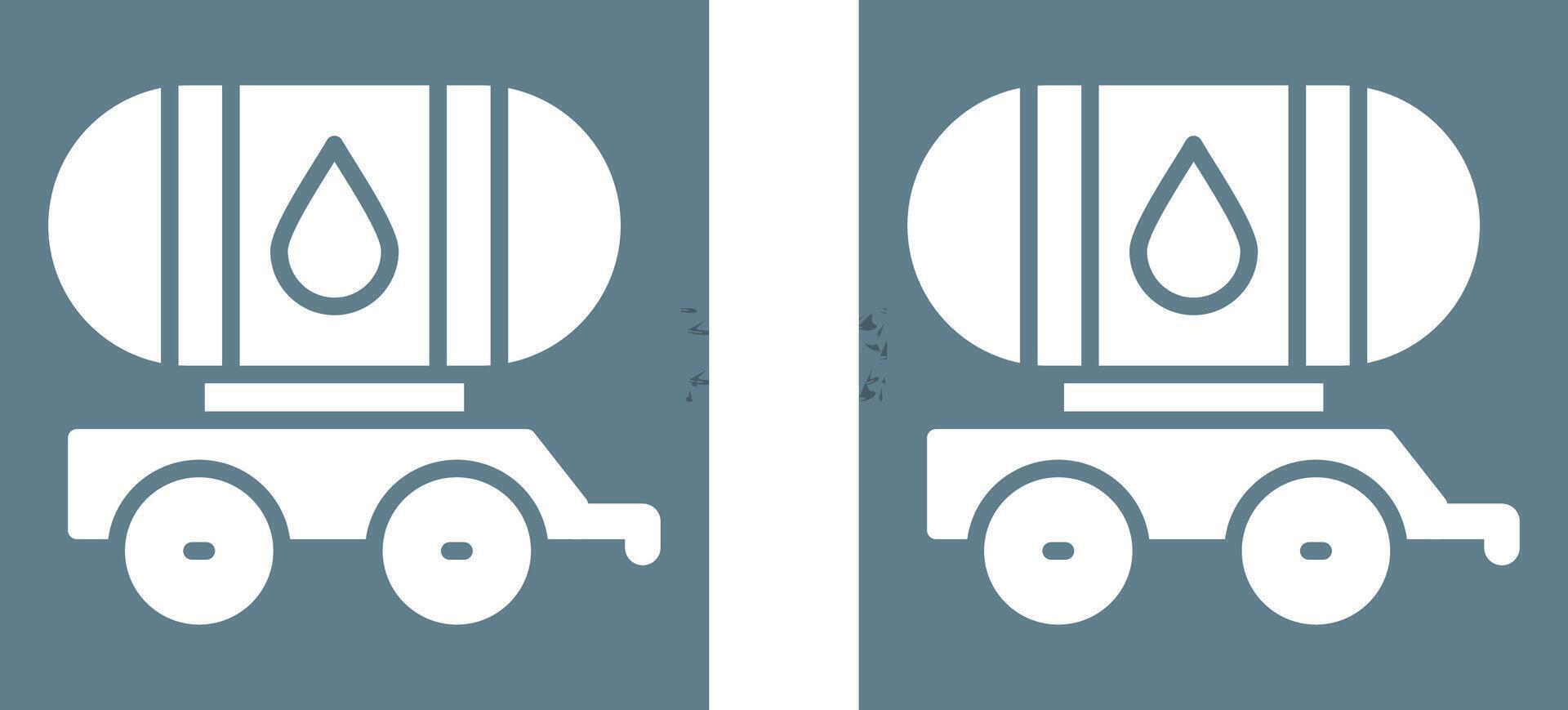 Tanker Truck Vector Icon