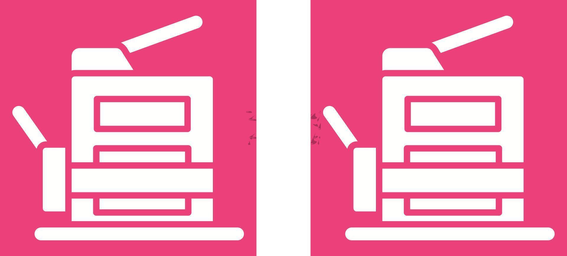 Copy Machine Vector Icon