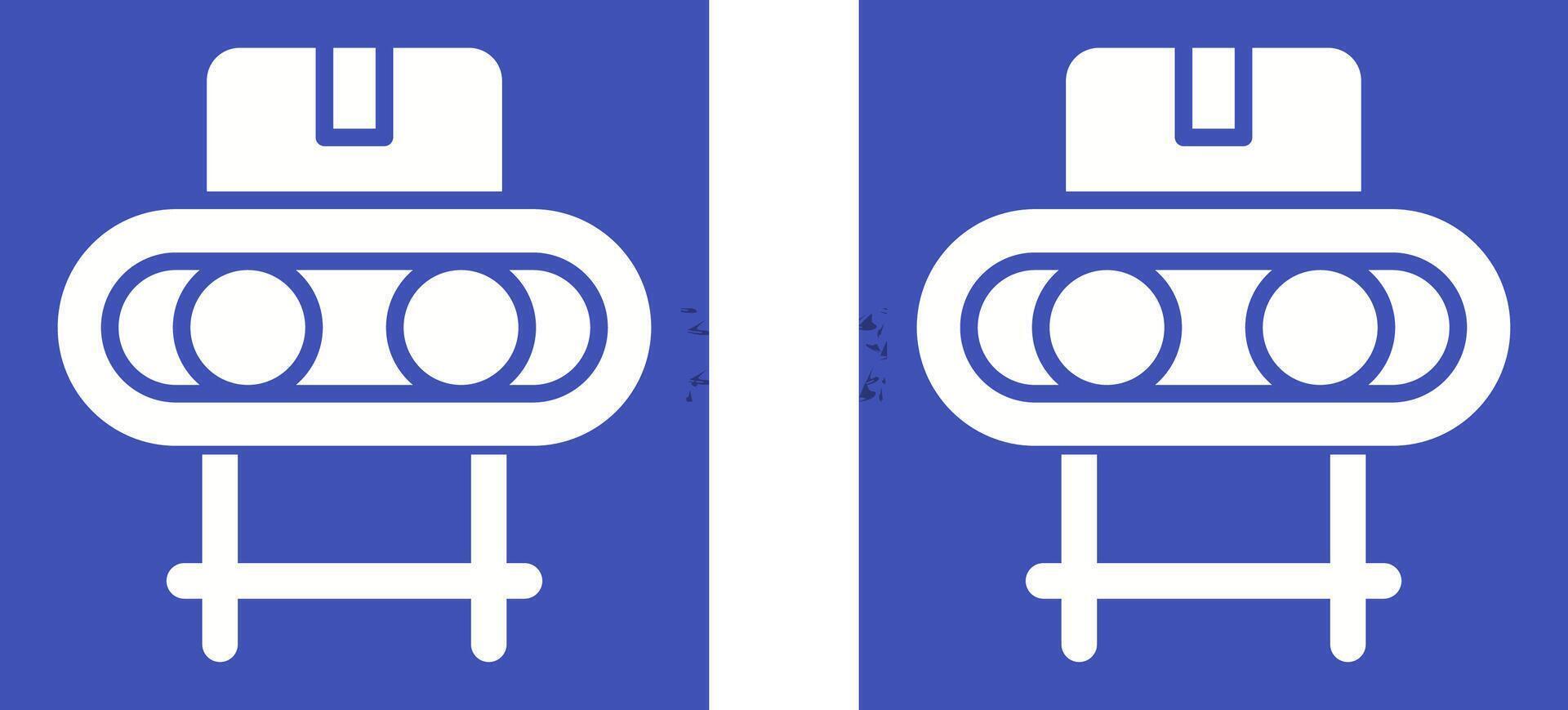 Conveyor belt Vector Icon