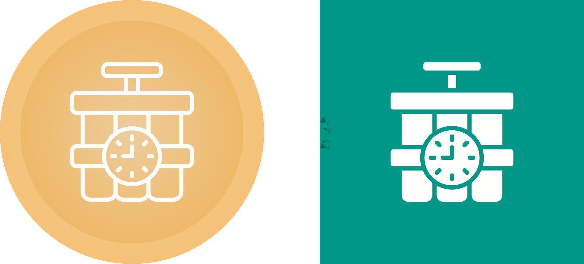 Unique Two Icons Set vector
