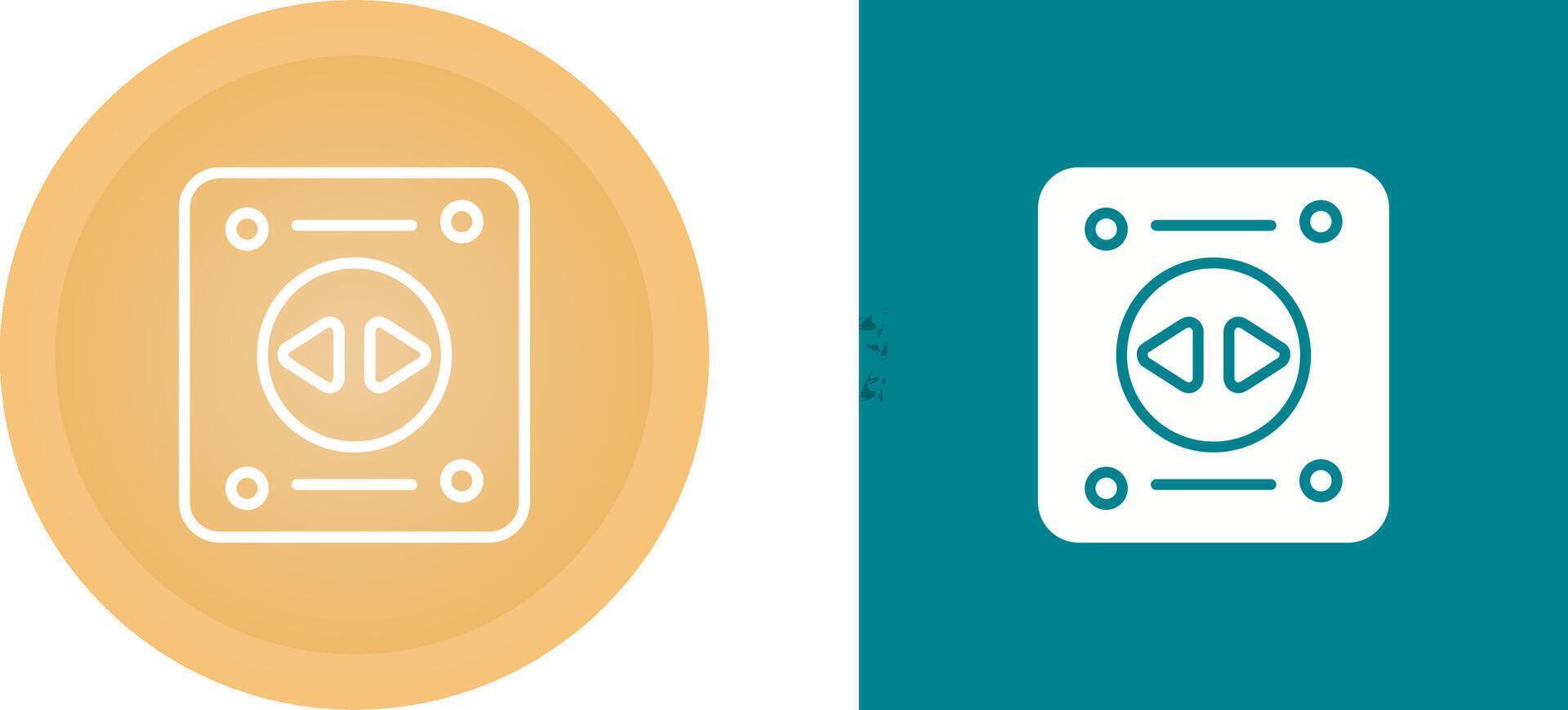 Unique Two Icons Set vector