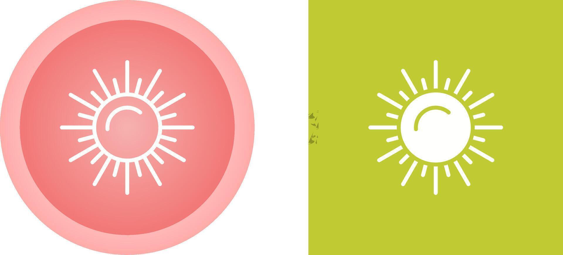 Sun Vector Icon