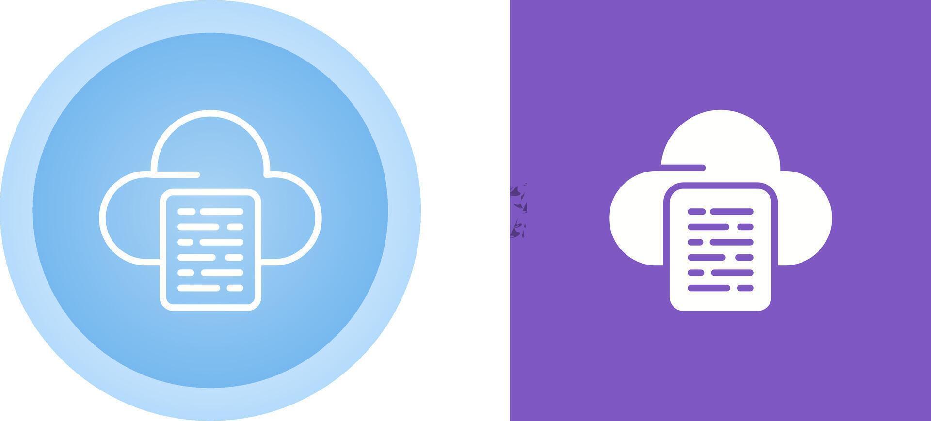 Cloud Vector Icon