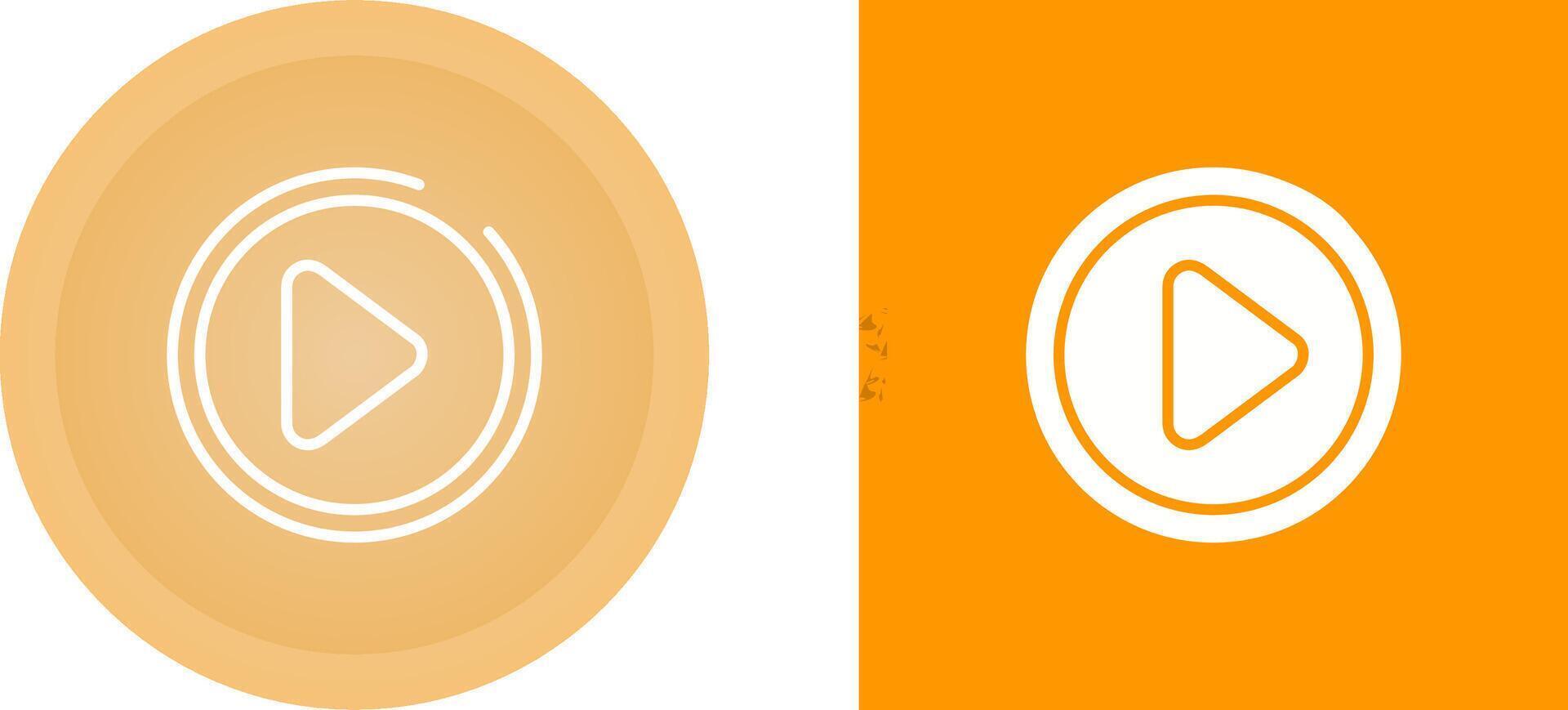 Play Button Vector Icon