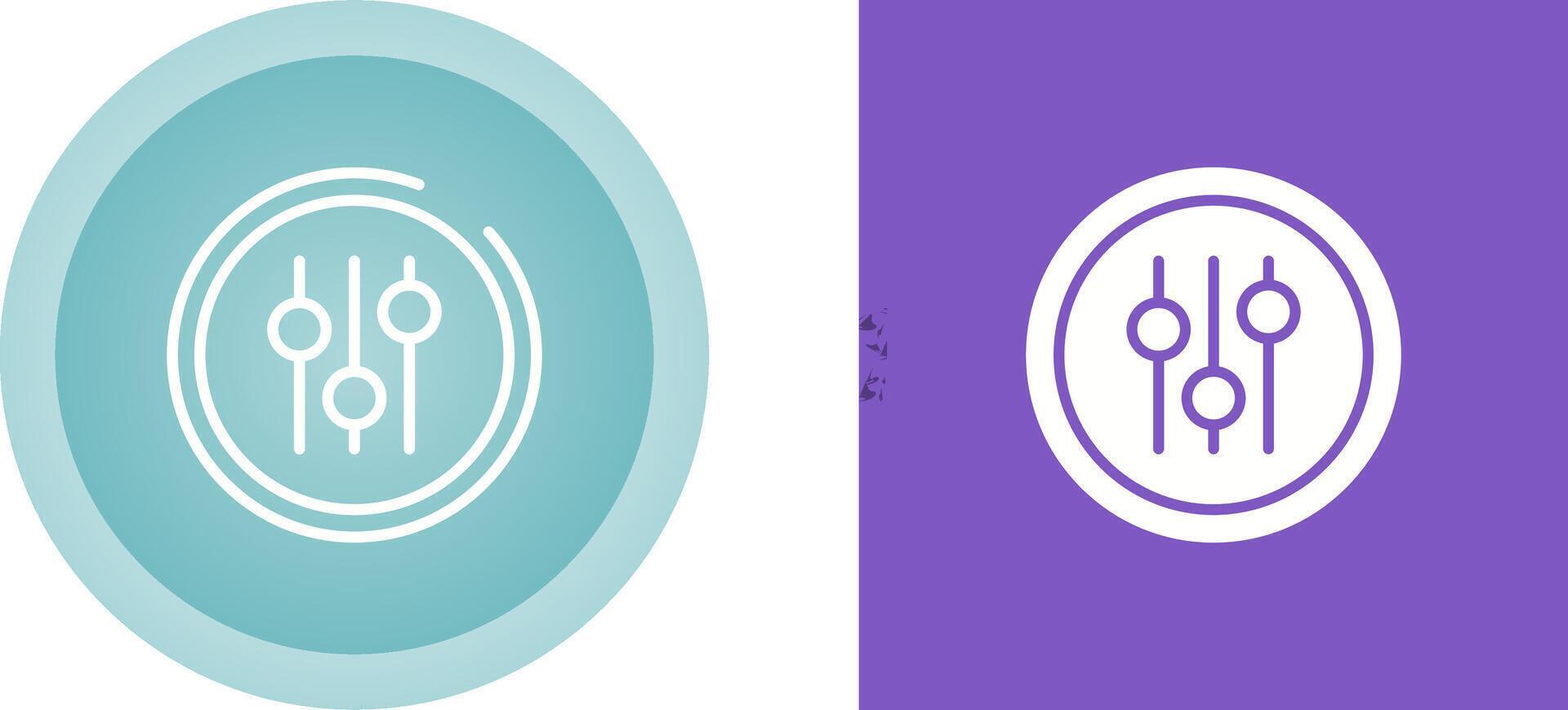 Audio Equalizer Vector Icon