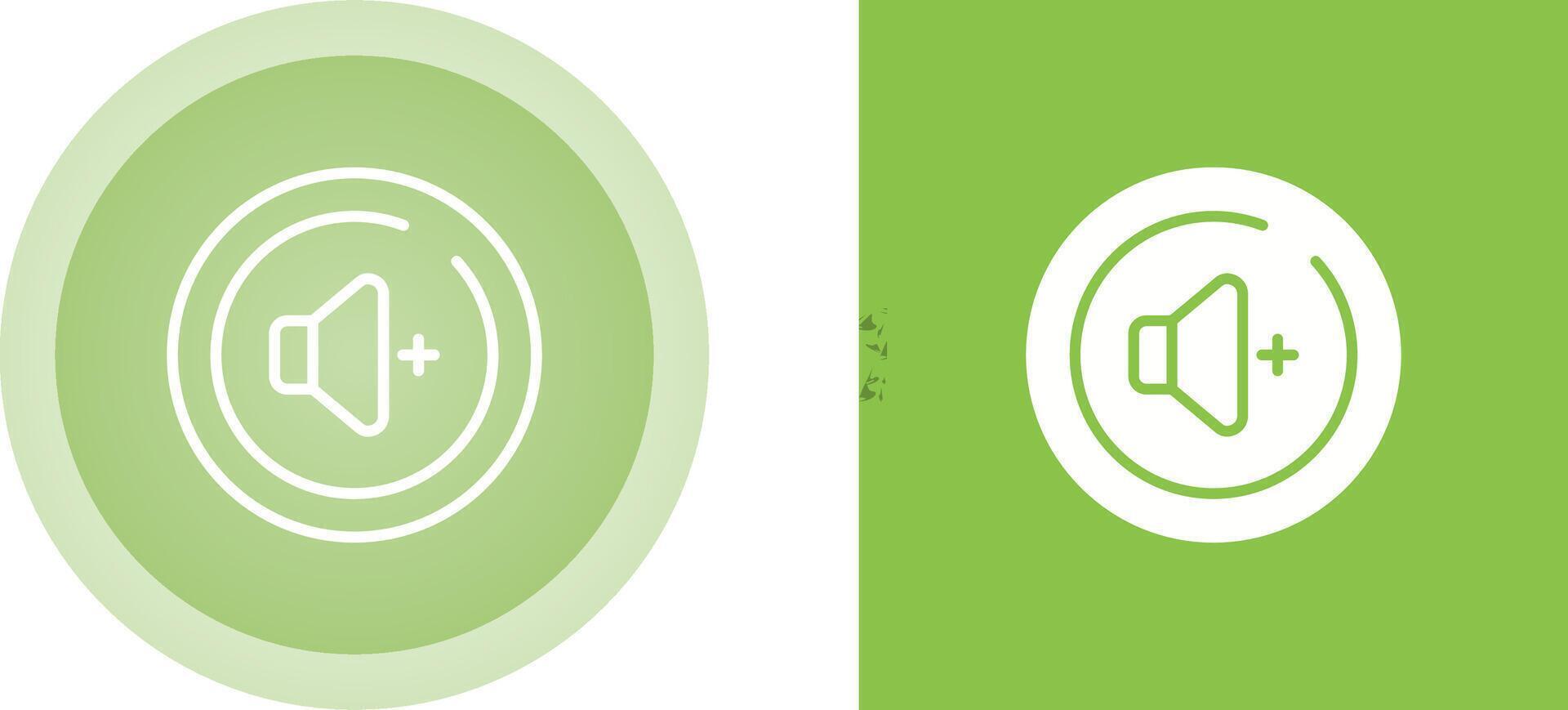 Volume Up Circle Vector Icon